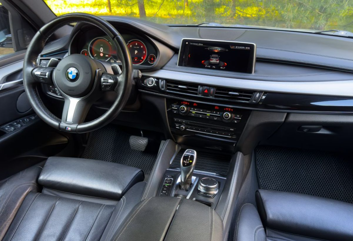 Аренда bmw x6 бизнес класса 2018 года в городе Москва от 5990 руб./сутки, полный привод, двигатель: дизель, объем 3 литра, каско (Впишу в полис), ОСАГО (Мультидрайв), без водителя, недорого, вид 3 - RentRide