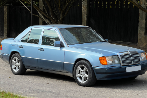 Прокат авто mercedes-benz w124 1990 года в городе Москва от 9592 руб./сутки, задний привод, двигатель: бензин, объем 2 литра, ОСАГО (Впишу в полис), без водителя, недорого - RentRide