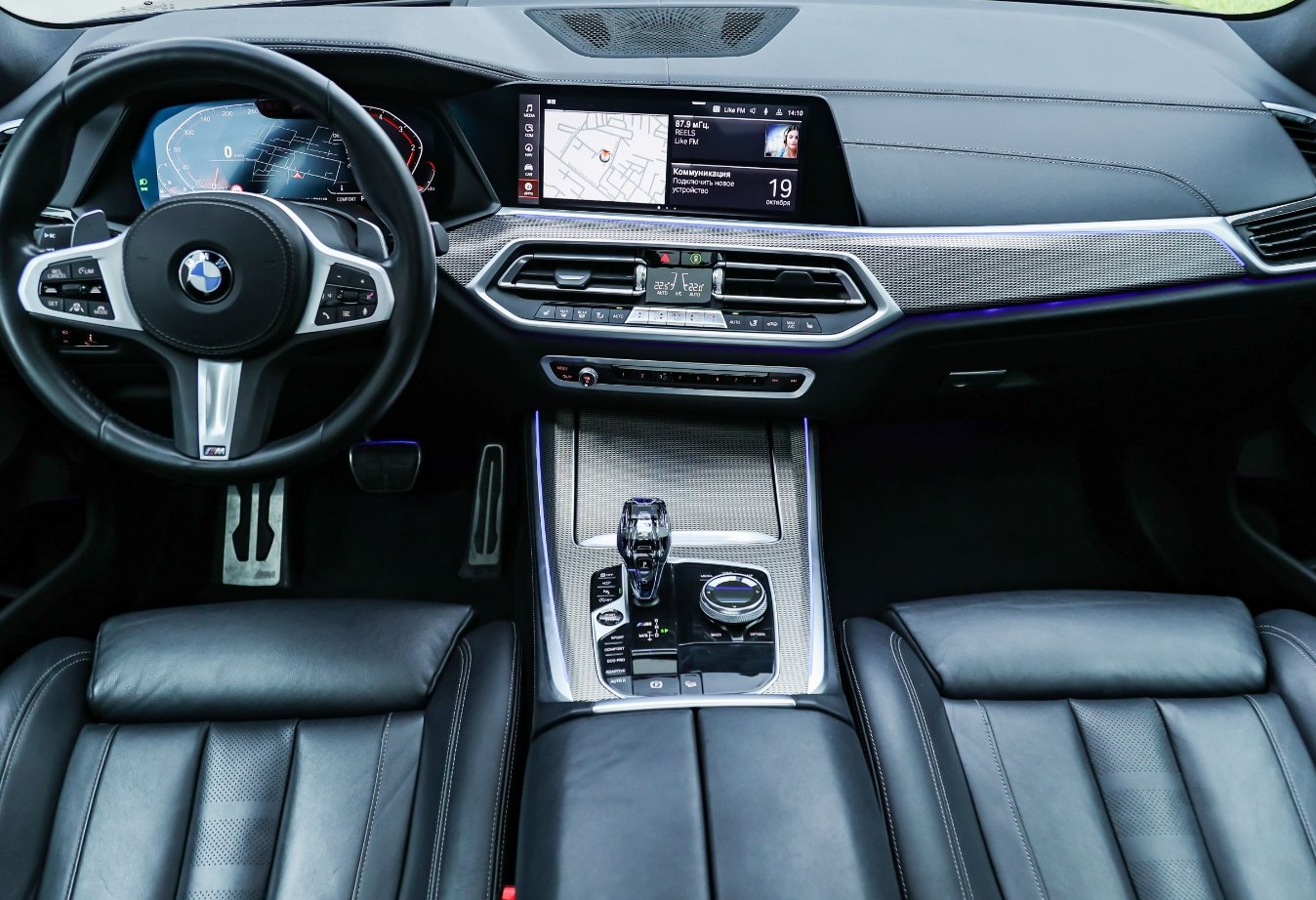 Аренда bmw x5 бизнес класса 2020 года в городе Москва Авиамоторная от 16720 руб./сутки, полный привод, двигатель: дизель, объем 3 литра, каско (Мультидрайв), ОСАГО (Мультидрайв), без водителя, недорого, вид 7 - RentRide