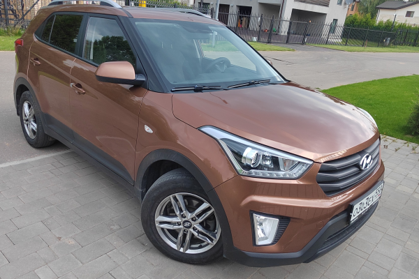 hyundai creta 2017 года Прокат авто hyundai creta эконом класса 2017 года в городе Москва Красногорская от 2800 руб./сутки, полный привод, двигатель: бензин, объем 2 литра, ОСАГО (Мультидрайв), без водителя, недорого - RentRide