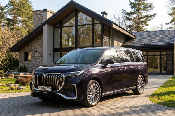 Прокат авто voyah dream 2023 года в городе Москва Котельники от 13600 руб./сутки, полный привод, двигатель: гибрид, объем 1.5 литров, каско (Впишу в полис), ОСАГО (Впишу в полис), без водителя, недорого - RentRide