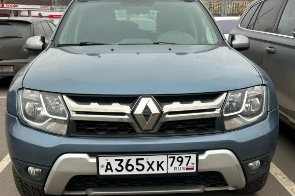 Прокат авто renault duster 2016 года в городе Москва Верхние Лихоборы от 3200 руб./сутки, полный привод, двигатель: бензин, объем 2 литра, ОСАГО (Впишу в полис), без водителя, недорого - RentRide