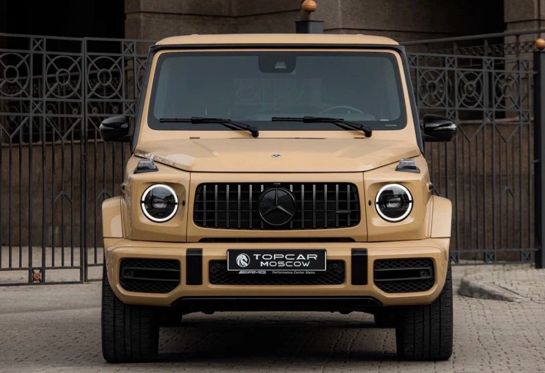Аренда mercedes-benz g-klass премиум класса 2024 года в городе Москва Шаболовская от 56000 руб./сутки, полный привод, двигатель: бензин, объем 4 литра, каско (Впишу в полис), ОСАГО (Впишу в полис), без водителя, недорого, вид 2 - RentRide