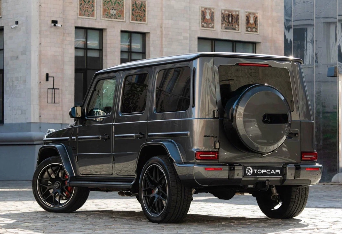 Аренда mercedes-benz g-klass-amg премиум класса 2023 года в городе Москва Шаболовская от 52000 руб./сутки, полный привод, двигатель: бензин, каско (Впишу в полис), ОСАГО (Впишу в полис), без водителя, недорого, вид 5 - RentRide