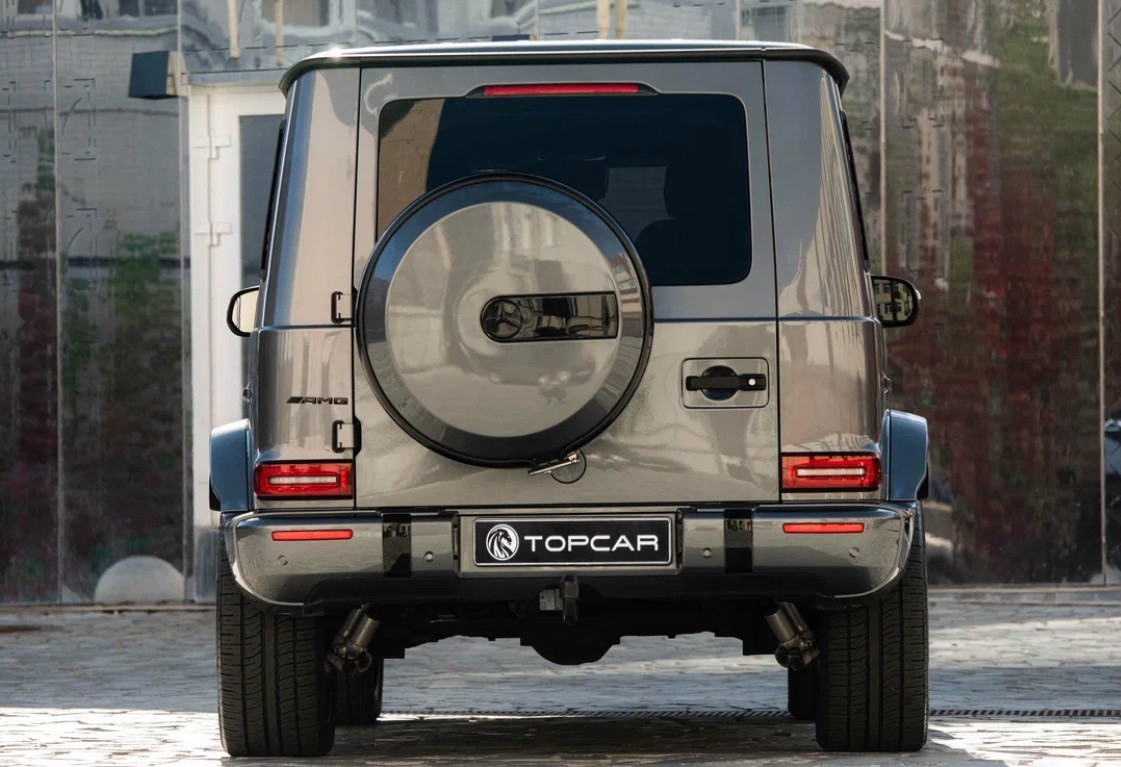 Аренда mercedes-benz g-klass-amg премиум класса 2023 года в городе Москва Шаболовская от 52000 руб./сутки, полный привод, двигатель: бензин, каско (Впишу в полис), ОСАГО (Впишу в полис), без водителя, недорого, вид 4 - RentRide