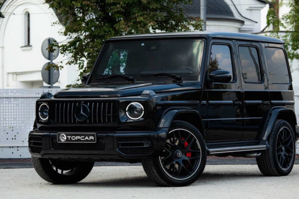 Прокат авто mercedes-benz g-klass-amg премиум класса 2022 года в городе Москва Шаболовская от 48000 руб./сутки, полный привод, двигатель: бензин, объем 4 литра, каско (Впишу в полис), ОСАГО (Впишу в полис), без водителя, недорого - RentRide