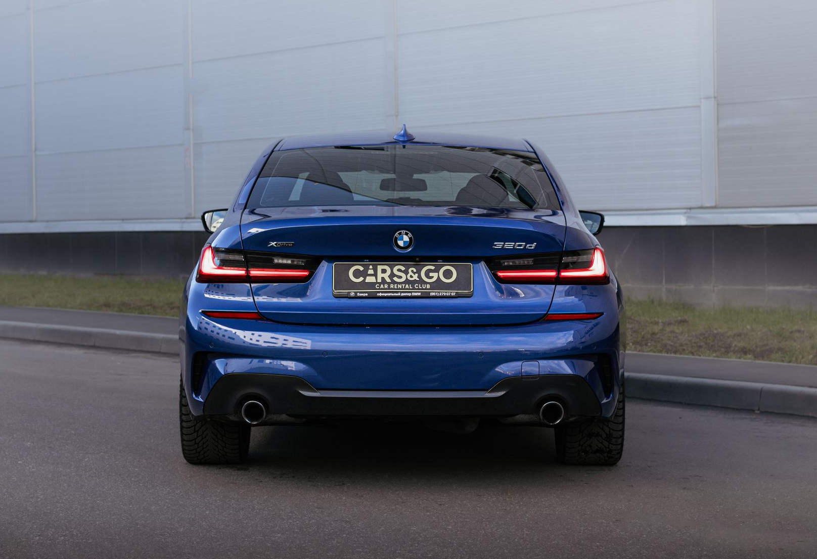 Аренда bmw 3-serii бизнес класса 2020 года в городе Москва Крылатское от 7200 руб./сутки, полный привод, двигатель: дизель, объем 2 литра, ОСАГО (Мультидрайв), без водителя, недорого, вид 4 - RentRide