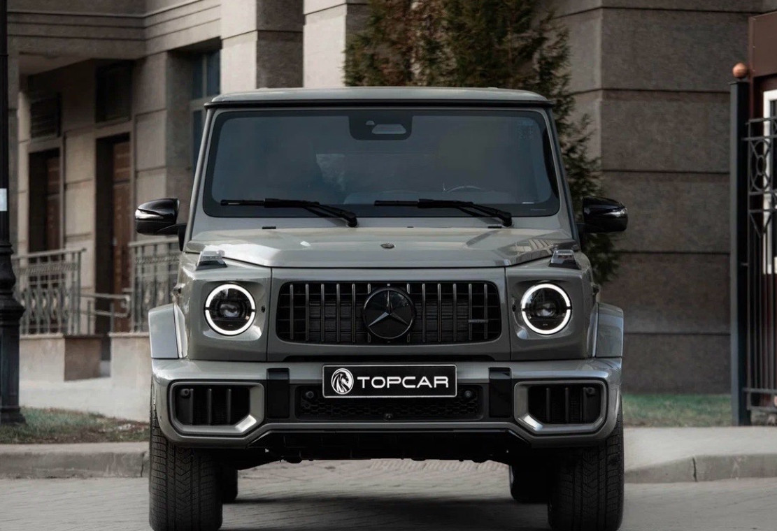 Аренда mercedes-benz g-klass-amg премиум класса 2024 года в городе Москва Шаболовская от 64000 руб./сутки, полный привод, двигатель: гибрид, объем 4 литра, каско (Мультидрайв), ОСАГО (Мультидрайв), без водителя, недорого, вид 7 - RentRide