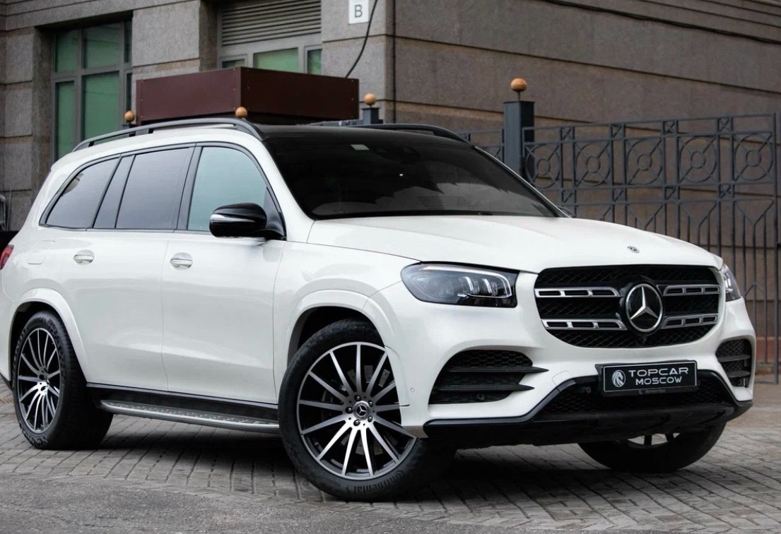 Аренда mercedes-benz gls-amg премиум класса 2021 года в городе Москва Шаболовская от 36800 руб./сутки, полный привод, двигатель: бензин, объем 4 литра, каско (Мультидрайв), ОСАГО (Мультидрайв), без водителя, недорого, вид 5 - RentRide