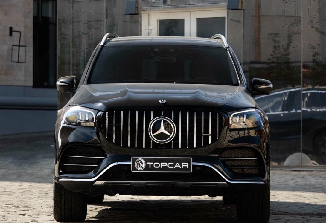 Аренда mercedes-benz gls премиум класса 2022 года в городе Москва Шаболовская от 28000 руб./сутки, полный привод, двигатель: дизель, объем 2.9 литров, каско (Мультидрайв), ОСАГО (Мультидрайв), без водителя, недорого, вид 3 - RentRide