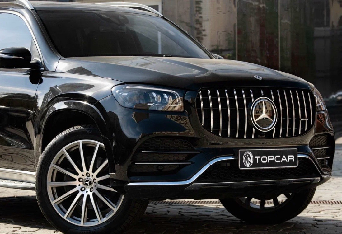 Аренда mercedes-benz gls премиум класса 2022 года в городе Москва Шаболовская от 28000 руб./сутки, полный привод, двигатель: дизель, объем 2.9 литров, каско (Мультидрайв), ОСАГО (Мультидрайв), без водителя, недорого, вид 5 - RentRide