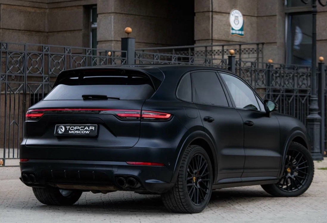 Аренда porsche cayenne бизнес класса 2021 года в городе Москва Шаболовская от 32000 руб./сутки, полный привод, двигатель: бензин, объем 4 литра, каско (Мультидрайв), ОСАГО (Мультидрайв), без водителя, недорого, вид 5 - RentRide