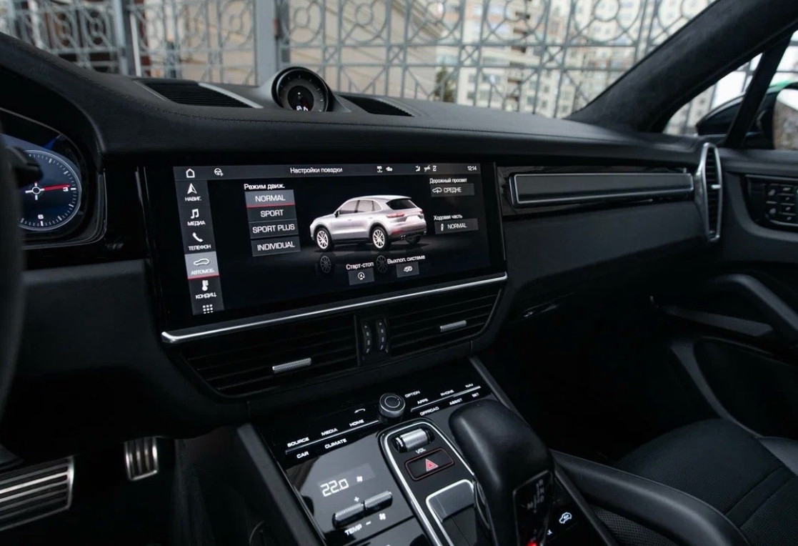 Аренда porsche cayenne бизнес класса 2021 года в городе Москва Шаболовская от 32000 руб./сутки, полный привод, двигатель: бензин, объем 4 литра, каско (Мультидрайв), ОСАГО (Мультидрайв), без водителя, недорого, вид 8 - RentRide