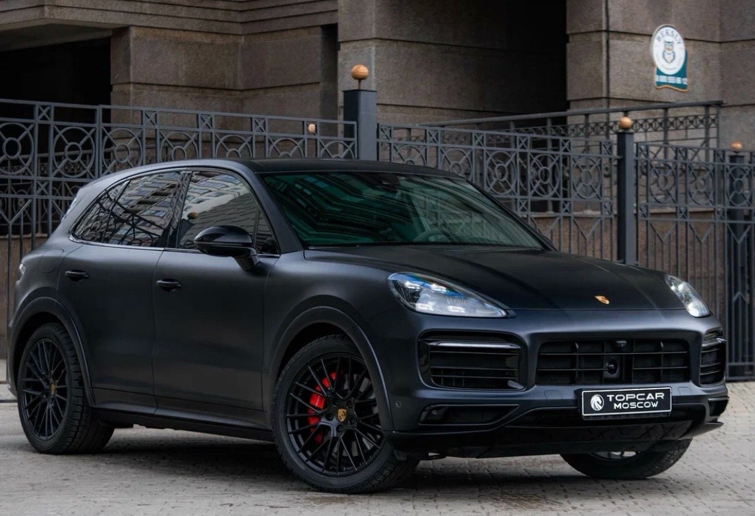 Аренда porsche cayenne бизнес класса 2021 года в городе Москва Шаболовская от 32000 руб./сутки, полный привод, двигатель: бензин, объем 4 литра, каско (Мультидрайв), ОСАГО (Мультидрайв), без водителя, недорого, вид 4 - RentRide