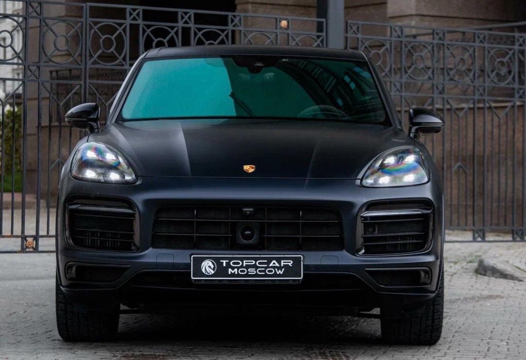 Аренда porsche cayenne бизнес класса 2021 года в городе Москва Шаболовская от 32000 руб./сутки, полный привод, двигатель: бензин, объем 4 литра, каско (Мультидрайв), ОСАГО (Мультидрайв), без водителя, недорого, вид 3 - RentRide