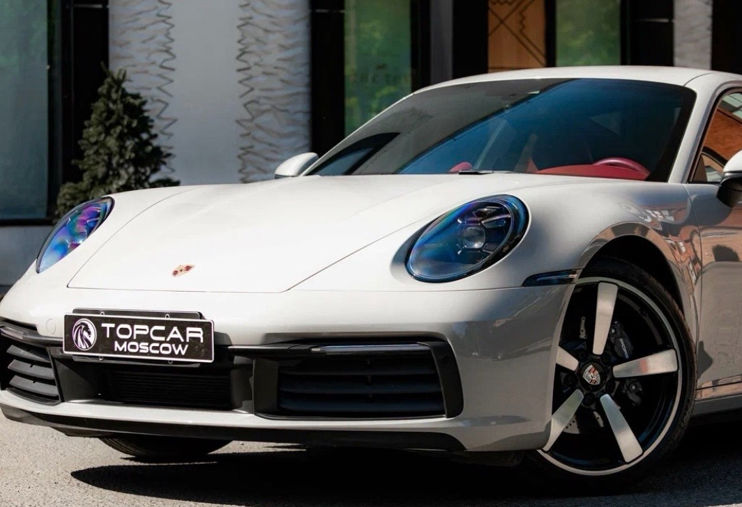 Аренда porsche 911 премиум класса 2021 года в городе Москва Тульская от 36000 руб./сутки, передний привод, двигатель: бензин, объем 3 литра, каско (Мультидрайв), ОСАГО (Мультидрайв), без водителя, недорого, вид 2 - RentRide