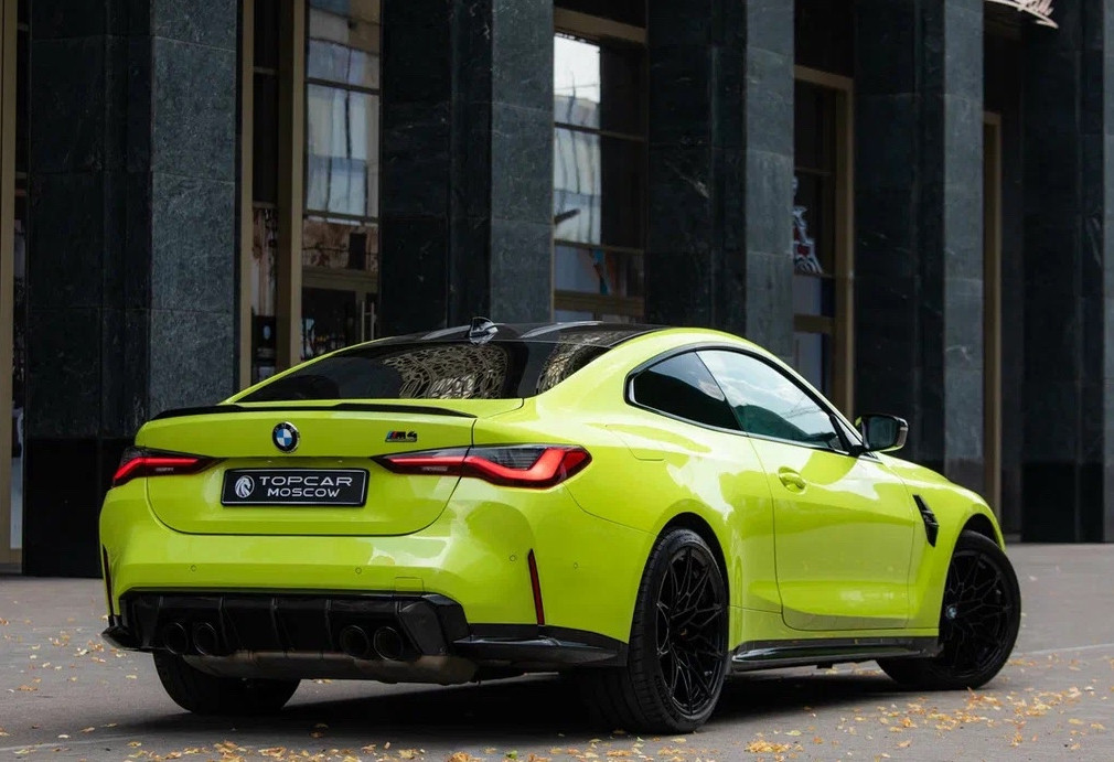 Аренда bmw m4 премиум класса 2021 года в городе Москва Тульская от 32000 руб./сутки, полный привод, двигатель: бензин, объем 3 литра, каско (Мультидрайв), ОСАГО (Мультидрайв), без водителя, недорого, вид 9 - RentRide