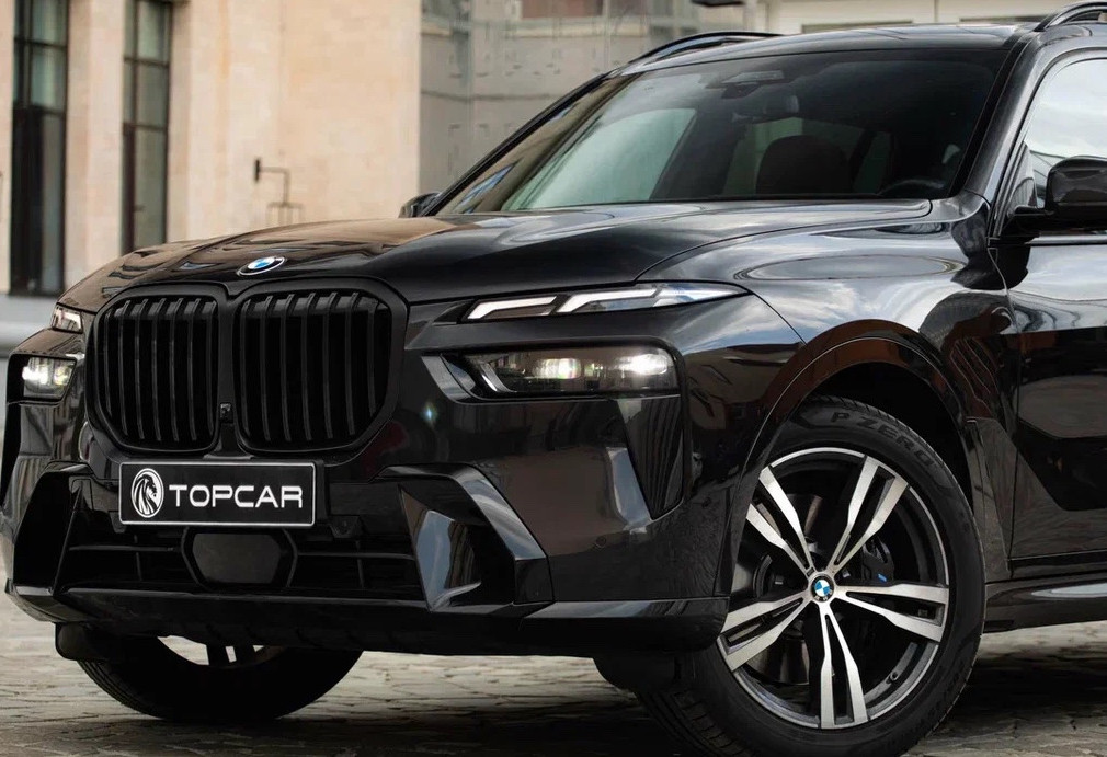 Аренда bmw x7 премиум класса 2023 года в городе Москва Тульская от 32000 руб./сутки, полный привод, двигатель: дизель, объем 3 литра, каско (Мультидрайв), ОСАГО (Мультидрайв), без водителя, недорого, вид 2 - RentRide