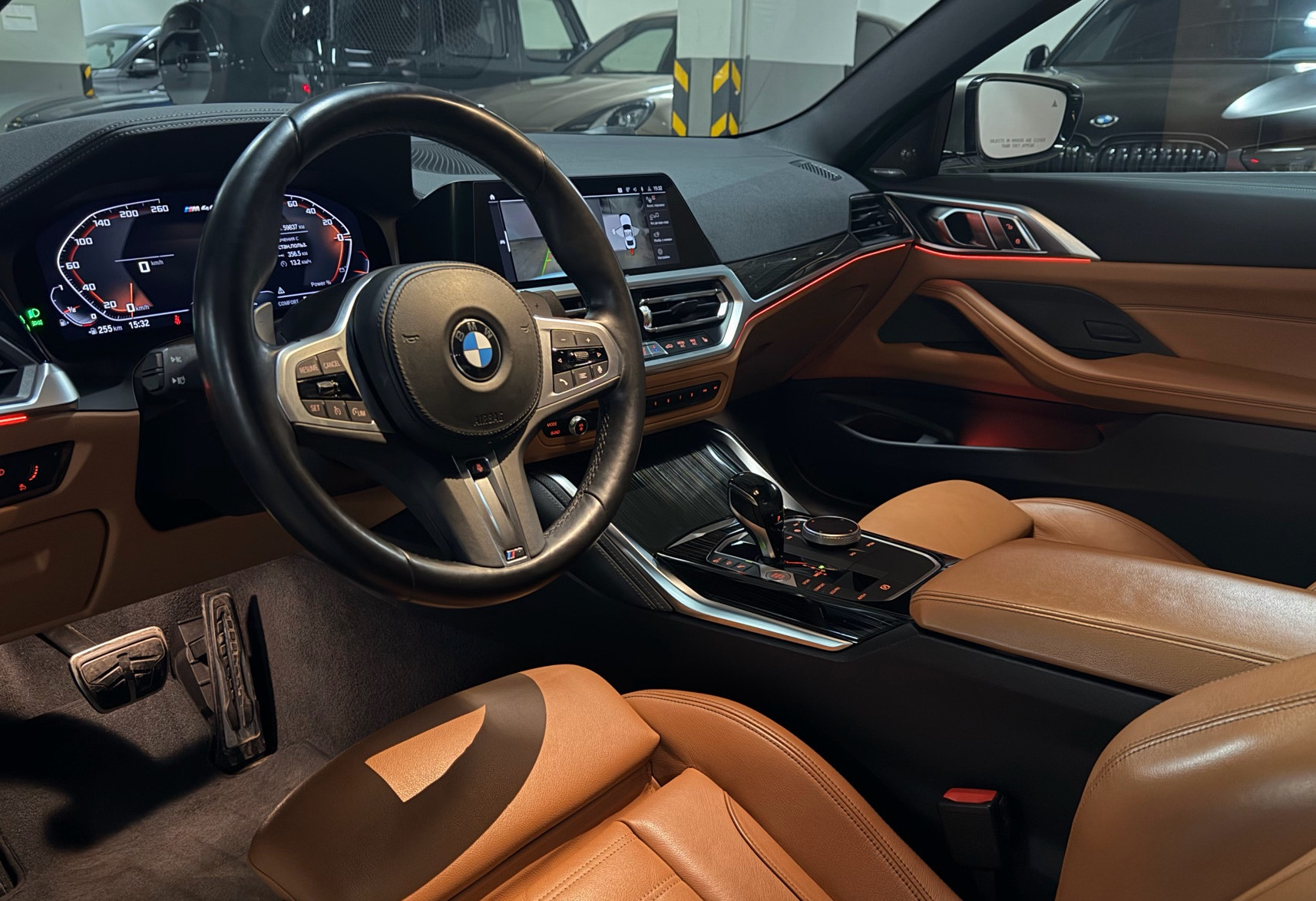 Аренда bmw 4-serii премиум класса 2020 года в городе Москва Тульская от 20000 руб./сутки, полный привод, двигатель: гибрид, объем 3 литра, ОСАГО (Мультидрайв), без водителя, недорого, вид 8 - RentRide