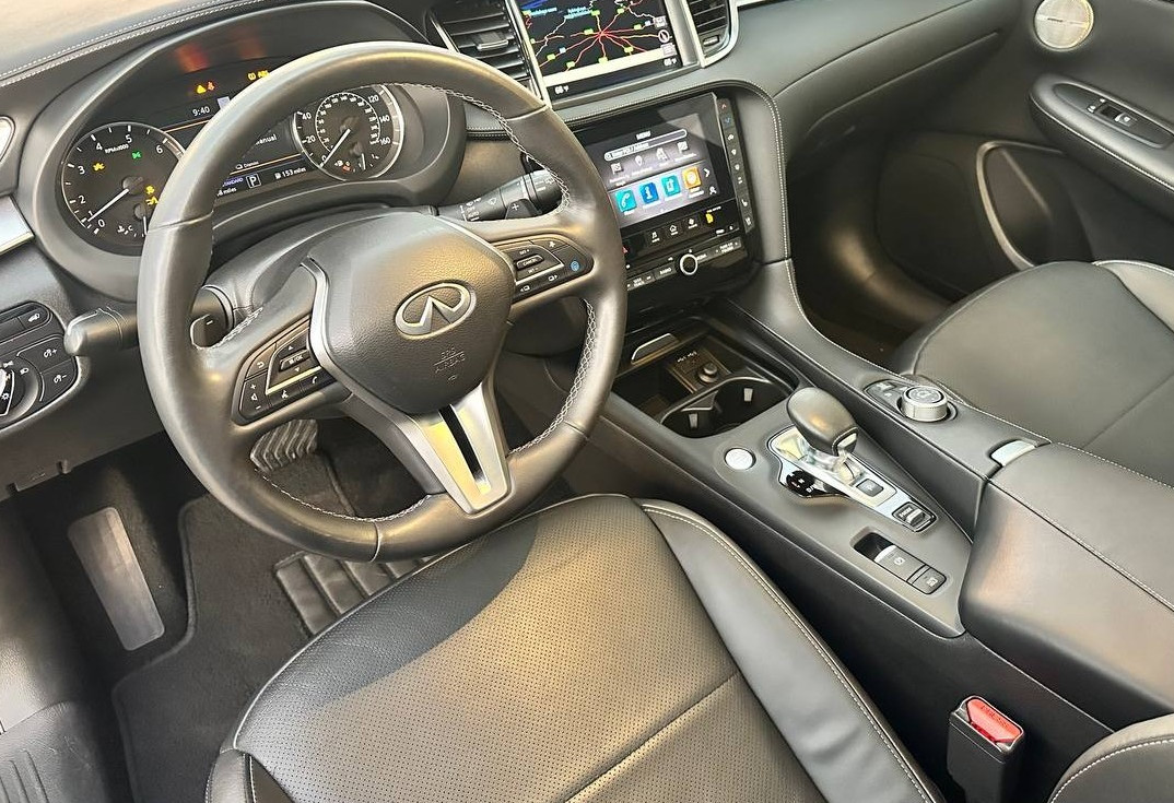 Аренда infiniti qx50 бизнес класса 2020 года в городе Москва Дубровка от 8000 руб./сутки, полный привод, двигатель: бензин, объем 2 литра, ОСАГО (Впишу в полис), без водителя, недорого, вид 5 - RentRide