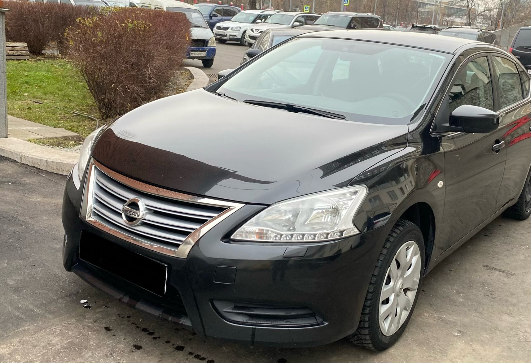 Аренда nissan sentra 2014 года в городе Москва Электрозаводская от 5000 руб./сутки, задний привод, двигатель: бензин, объем 1.6 литров, ОСАГО (Впишу в полис), без водителя, недорого - RentRide