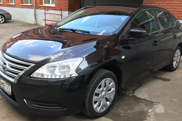 Прокат авто nissan sentra эконом класса 2014 года в городе Москва Электрозаводская от 3200 руб./сутки, задний привод, двигатель: бензин, объем 1.6 литров, ОСАГО (Впишу в полис), без водителя, недорого - RentRide