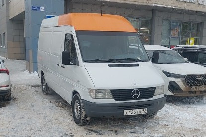 Прокат авто mercedes-benz sprinter 1998 года в городе Лобня от 6400 руб./сутки, задний привод, двигатель: дизель, объем 2.9 литров, каско (Впишу в полис), ОСАГО (Впишу в полис), без водителя, недорого - RentRide