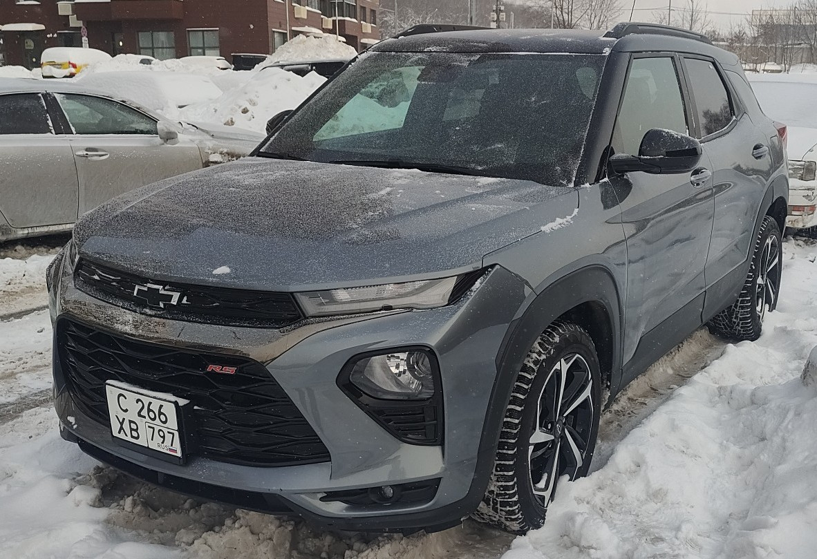 Аренда chevrolet trailblazer эконом класса 2021 года в городе Москва Лесопарковая от 2640 руб./сутки, передний привод, двигатель: бензин, объем 1.3 литра, каско (Мультидрайв), ОСАГО (Мультидрайв), без водителя, недорого, вид 4 - RentRide