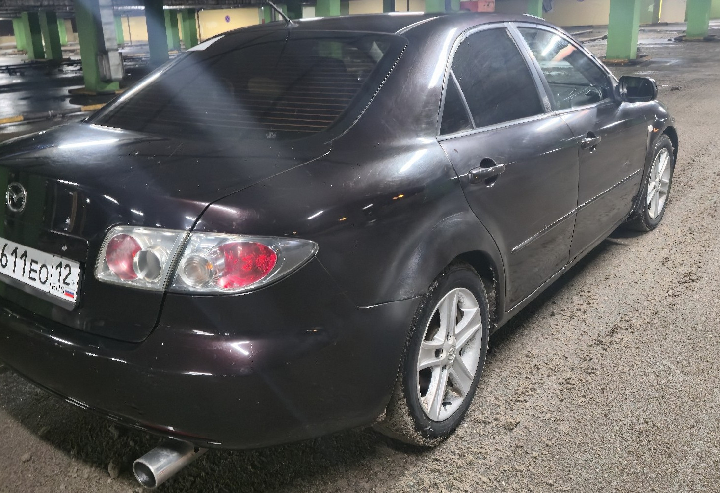 Аренда mazda 6 эконом класса 2005 года в городе Москва от 1360 руб./сутки, передний привод, двигатель: бензин, объем 2 литра, ОСАГО (Впишу в полис), без водителя, недорого, вид 3 - RentRide