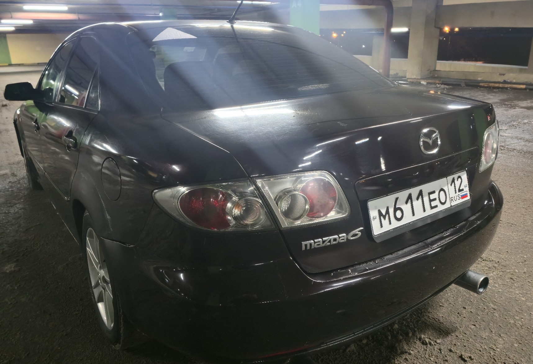 Аренда mazda 6 эконом класса 2005 года в городе Москва от 1360 руб./сутки, передний привод, двигатель: бензин, объем 2 литра, ОСАГО (Впишу в полис), без водителя, недорого, вид 2 - RentRide