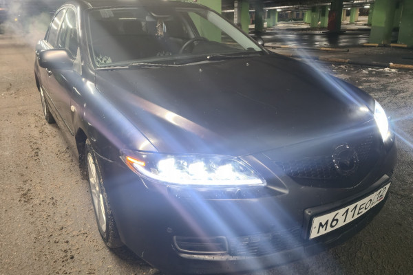 Прокат авто mazda 6 эконом класса 2005 года в городе Реутов от 1360 руб./сутки, передний привод, двигатель: бензин, объем 2 литра, ОСАГО (Впишу в полис), без водителя, недорого - RentRide