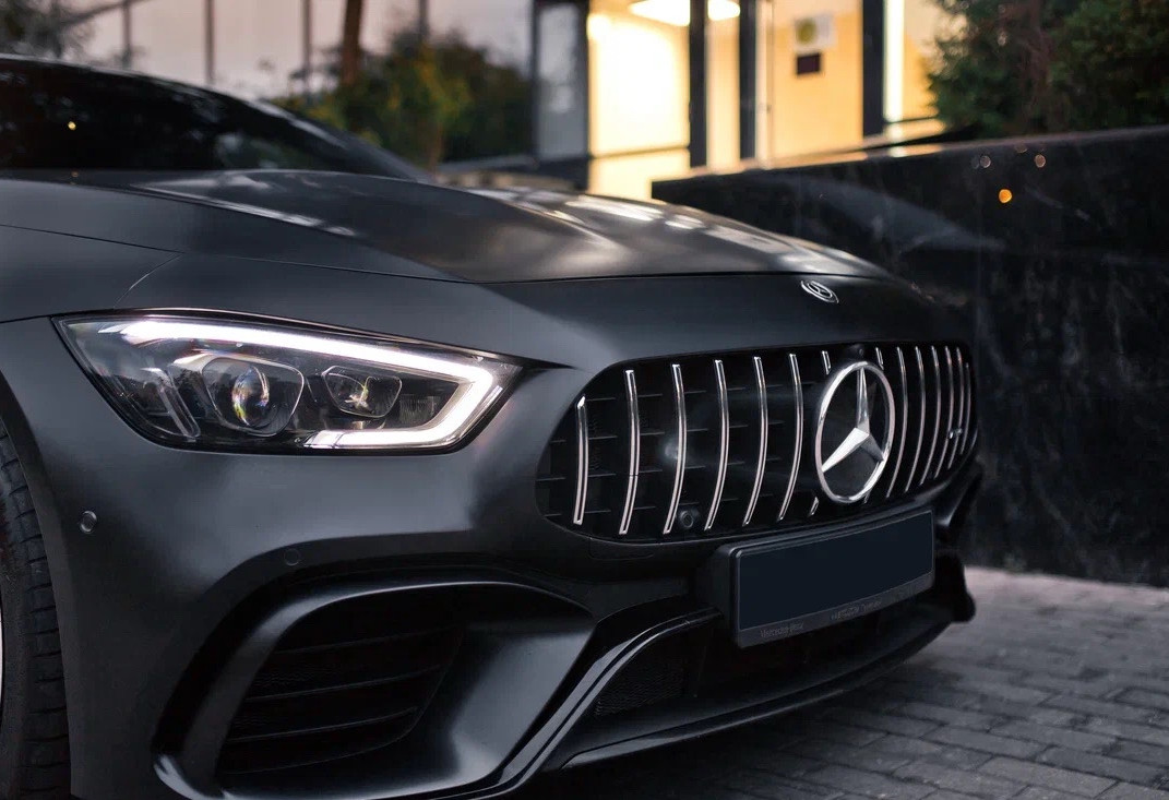 Аренда mercedes-benz amg-gt премиум класса 2020 года в городе Москва Автозаводская от 34400 руб./сутки, полный привод, двигатель: бензин, объем 4 литра, каско (Мультидрайв), ОСАГО (Мультидрайв), без водителя, недорого, вид 5 - RentRide