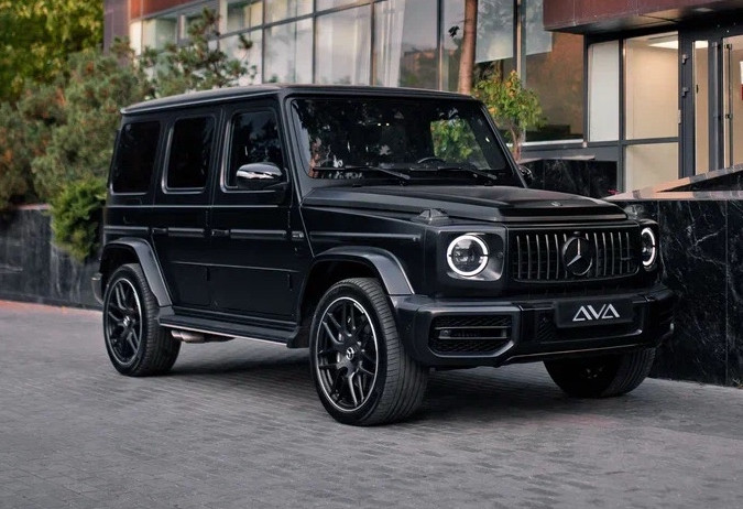 Аренда mercedes-benz g-63-amg премиум класса 2021 года в городе Москва Автозаводская от 44000 руб./сутки, полный привод, двигатель: бензин, объем 4.4 литра, каско (Мультидрайв), ОСАГО (Мультидрайв), без водителя, недорого - RentRide