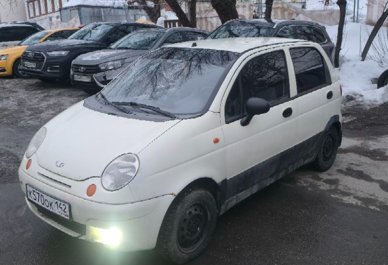 Аренда daewoo matiz эконом класса 2010 года в городе Москва Комсомольская от 1200 руб./сутки, передний привод, двигатель: бензин, объем 0.8 литров, ОСАГО (Впишу в полис), без водителя, недорого, вид 2 - RentRide