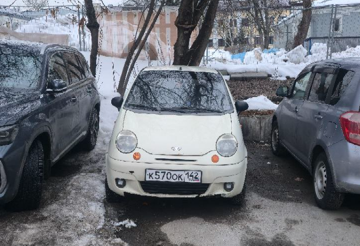Аренда daewoo matiz эконом класса 2010 года в городе Москва Комсомольская от 1200 руб./сутки, передний привод, двигатель: бензин, объем 0.8 литров, ОСАГО (Впишу в полис), без водителя, недорого - RentRide