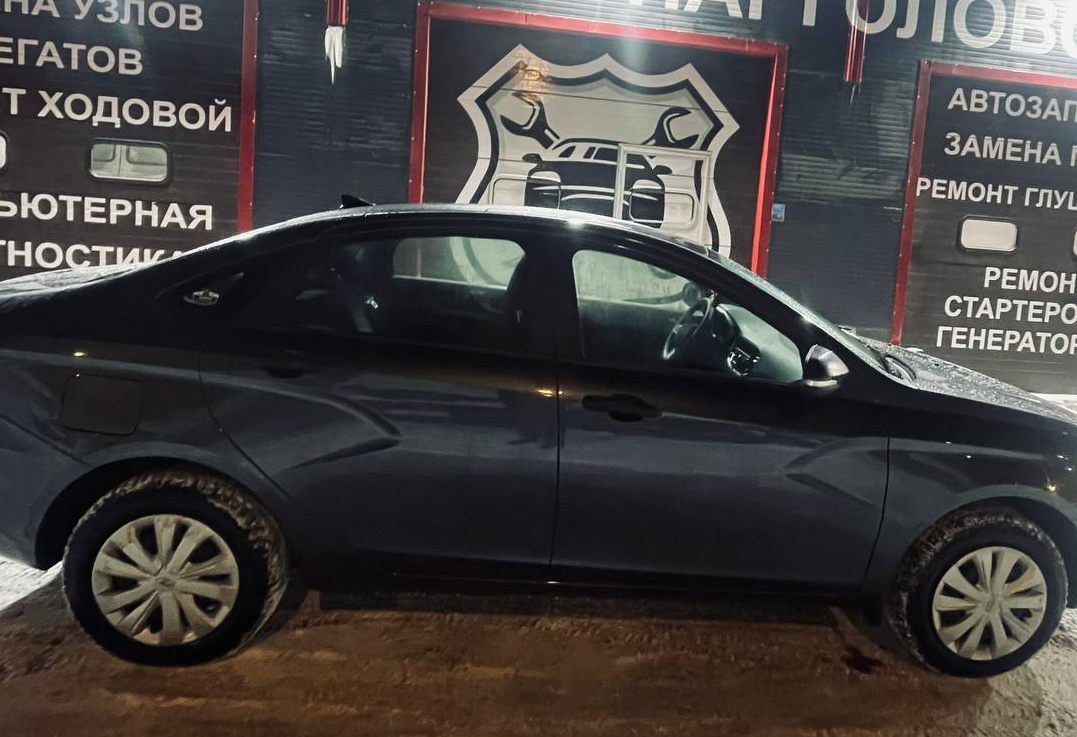 Аренда lada vesta эконом класса 2025 года в городе Москва Площадь Ленина от 2160 руб./сутки, передний привод, двигатель: бензин, объем 1600 литров, каско (Мультидрайв), ОСАГО (Мультидрайв), без водителя, недорого, вид 3 - RentRide