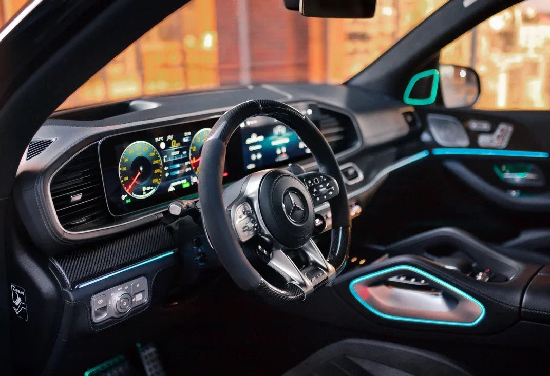 Аренда mercedes-benz gle-amg премиум класса 2021 года в городе Москва Автозаводская от 29600 руб./сутки, полный привод, двигатель: гибрид, объем 4 литра, каско (Мультидрайв), ОСАГО (Мультидрайв), без водителя, недорого, вид 8 - RentRide