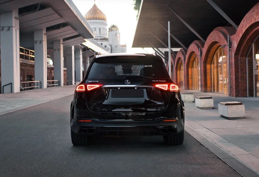 Аренда mercedes-benz gle-amg премиум класса 2021 года в городе Москва Автозаводская от 29600 руб./сутки, полный привод, двигатель: гибрид, объем 4 литра, каско (Мультидрайв), ОСАГО (Мультидрайв), без водителя, недорого, вид 6 - RentRide
