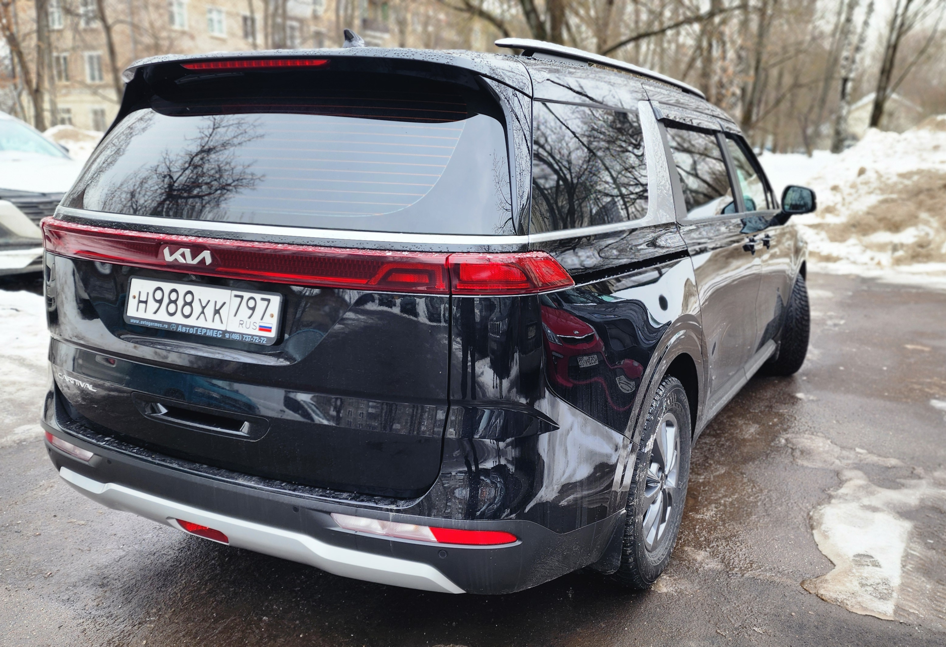 Аренда kia carnival 2021 года в городе Москва Говорово от 8800 руб./сутки, передний привод, двигатель: дизель, объем 2.2 литра, каско (Впишу в полис), ОСАГО (Впишу в полис), без водителя, недорого, вид 4 - RentRide
