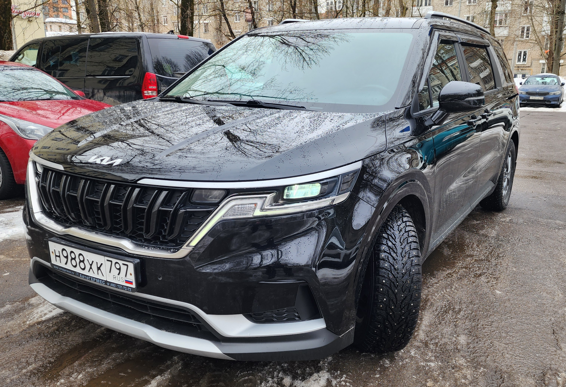 Аренда kia carnival 2021 года в городе Москва Говорово от 8800 руб./сутки, передний привод, двигатель: дизель, объем 2.2 литра, каско (Впишу в полис), ОСАГО (Впишу в полис), без водителя, недорого - RentRide