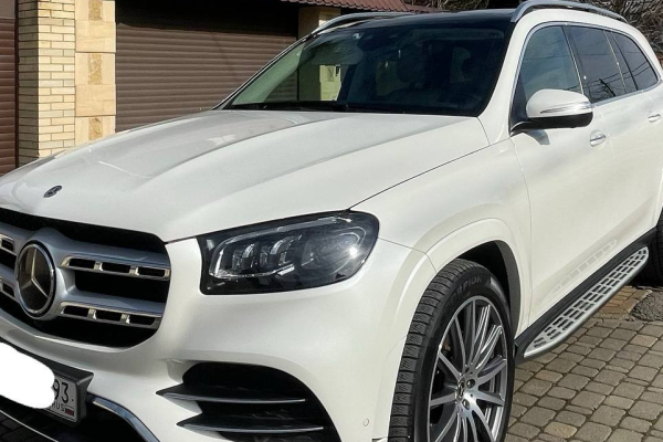 Прокат авто mercedes-benz gls премиум класса 2021 года в городе Краснодар от 28000 руб./сутки, полный привод, двигатель: дизель, объем 2.9 литров, ОСАГО (Впишу в полис), без водителя, недорого - RentRide