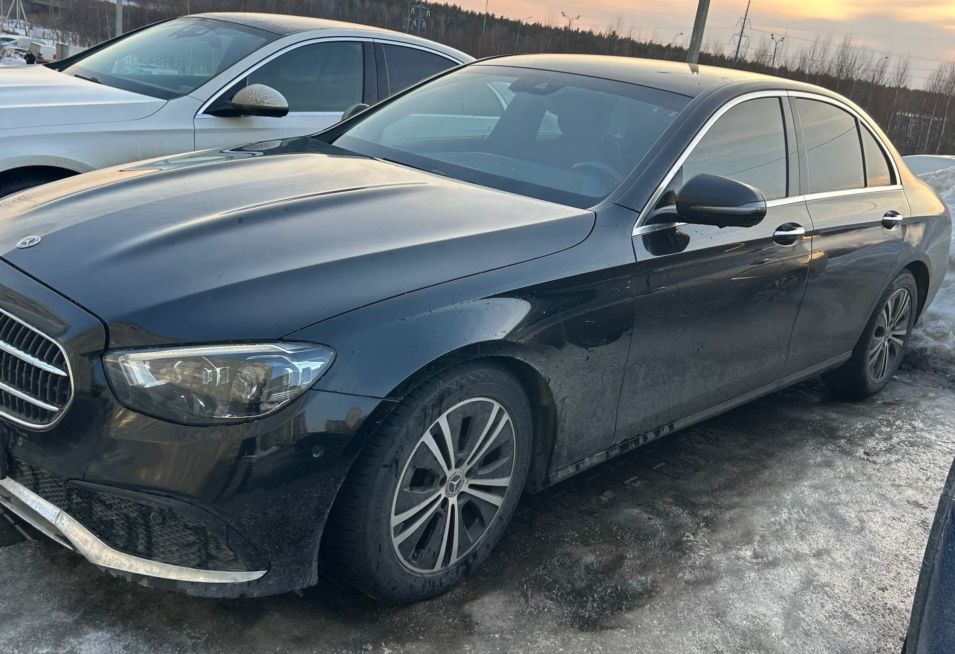 Аренда mercedes-benz e-klass бизнес класса 2021 года в городе Москва от 7200 руб./сутки, задний привод, двигатель: дизель, объем 2 литра, ОСАГО (Впишу в полис), без водителя, недорого, вид 2 - RentRide