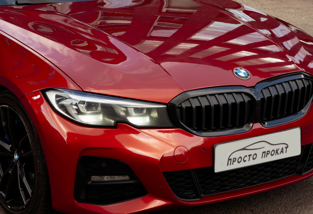 Аренда bmw 3-serii бизнес класса 2019 года в городе Москва Нахимовский проспект от 5400 руб./сутки, задний привод, двигатель: дизель, объем 2 литра, ОСАГО (Мультидрайв), без водителя, недорого, вид 3 - RentRide