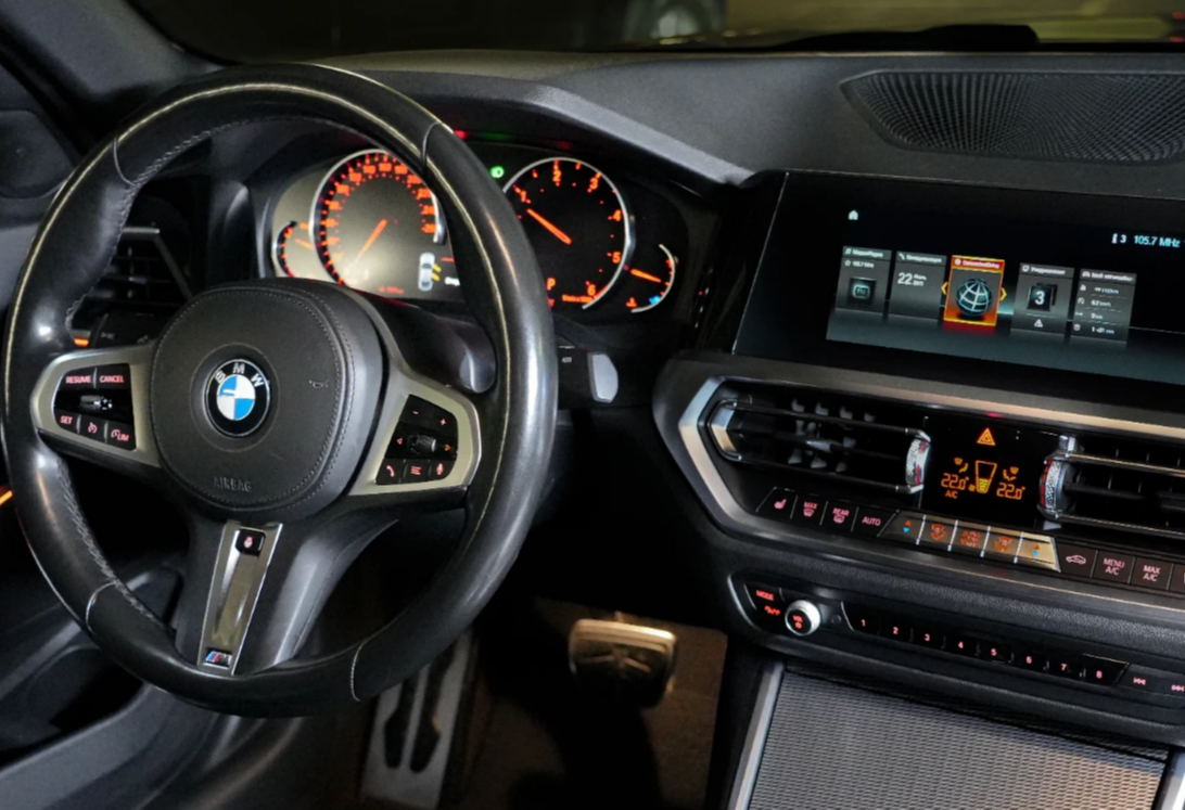 Аренда bmw 3-serii бизнес класса 2019 года в городе Москва Нахимовский проспект от 5400 руб./сутки, задний привод, двигатель: дизель, объем 2 литра, ОСАГО (Мультидрайв), без водителя, недорого, вид 5 - RentRide