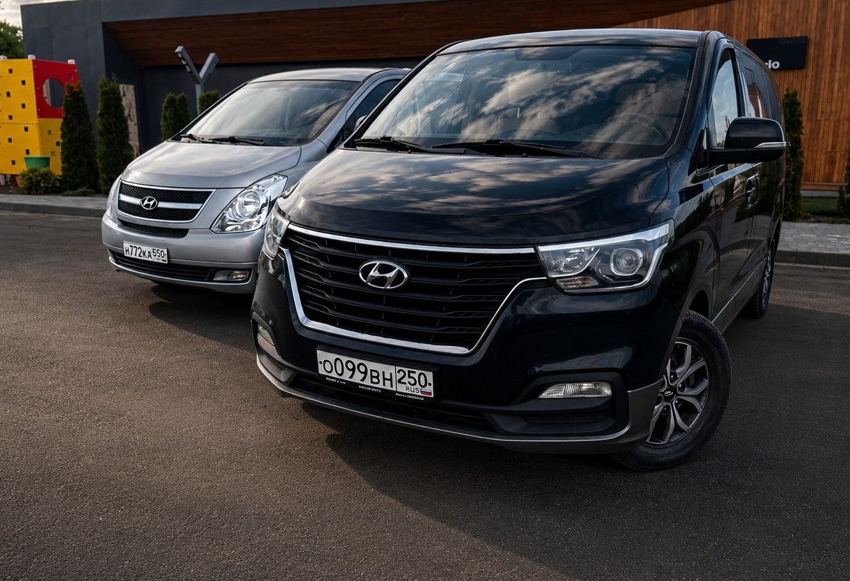 Аренда hyundai h-1 2021 года в городе Москва от 6000 руб./сутки, задний привод, двигатель: дизель, объем 2.5 литров, ОСАГО (Впишу в полис), без водителя, недорого, вид 3 - RentRide