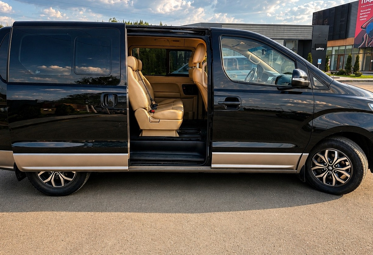 Аренда hyundai h-1 2021 года в городе Москва от 6000 руб./сутки, задний привод, двигатель: дизель, объем 2.5 литров, ОСАГО (Впишу в полис), без водителя, недорого, вид 6 - RentRide