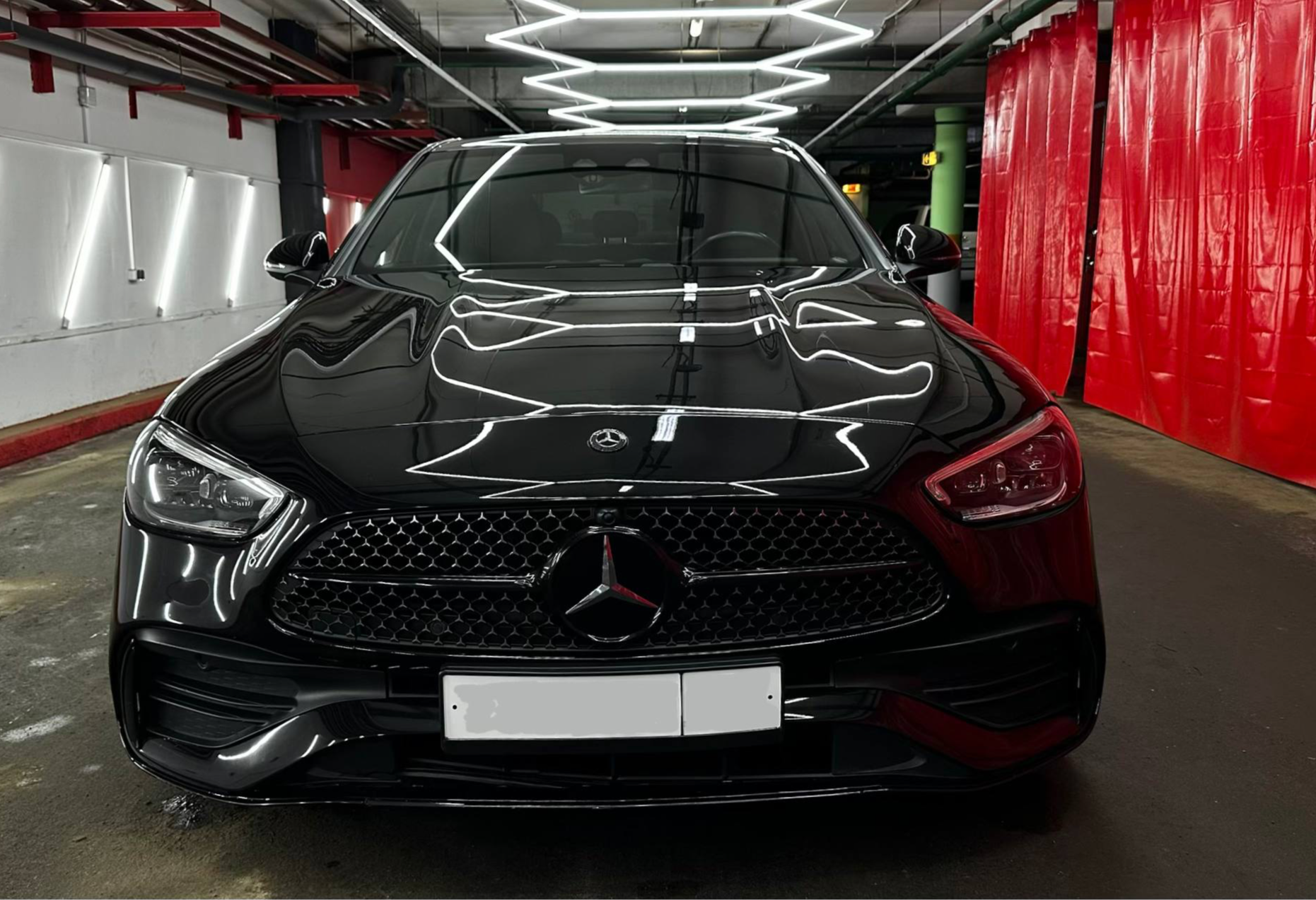 Аренда mercedes-benz c-klass бизнес класса 2022 года в городе Москва Давыдково от 10400 руб./сутки, полный привод, двигатель: дизель, объем 2 литра, каско (Мультидрайв), ОСАГО (Мультидрайв), без водителя, недорого, вид 2 - RentRide