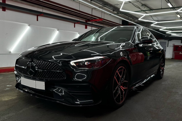 Прокат авто mercedes-benz c-klass бизнес класса 2022 года в городе Москва Давыдково от 10400 руб./сутки, полный привод, двигатель: дизель, объем 2 литра, каско (Мультидрайв), ОСАГО (Мультидрайв), без водителя, недорого - RentRide