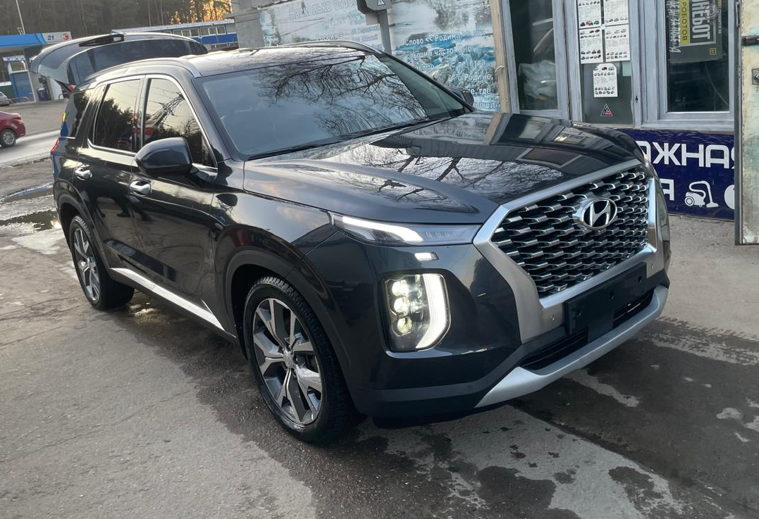 Аренда hyundai palisade комфорт класса 2021 года в городе Москва Аэропорт от 5440 руб./сутки, передний привод, двигатель: дизель, объем 2.2 литра, ОСАГО (Впишу в полис), без водителя, недорого, вид 2 - RentRide