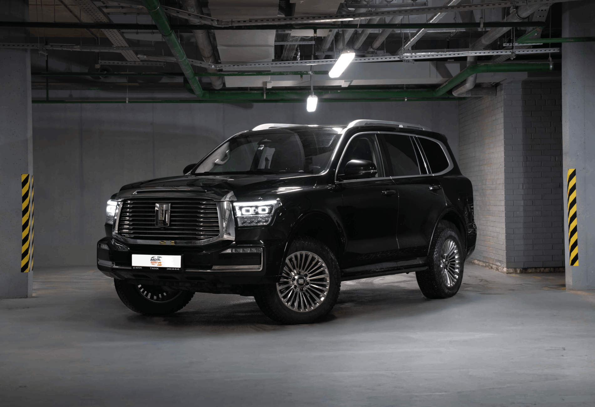 Аренда tank 500 премиум класса 2024 года в городе Москва от 11200 руб./сутки, полный привод, двигатель: бензин, объем 3 литра, каско (Мультидрайв), ОСАГО (Мультидрайв), без водителя, недорого - RentRide